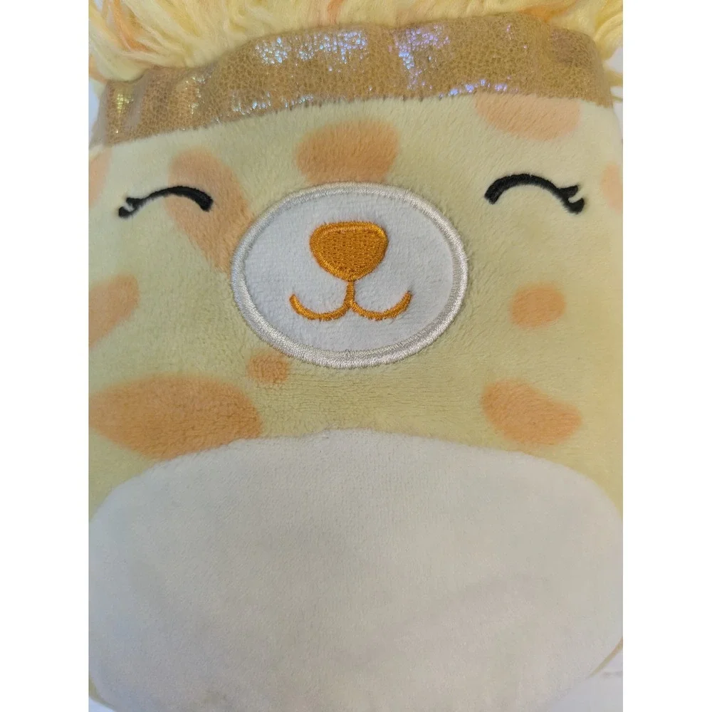 Squishmallows Lexi the Yellow Cheetah Cat Squish-Doos 12